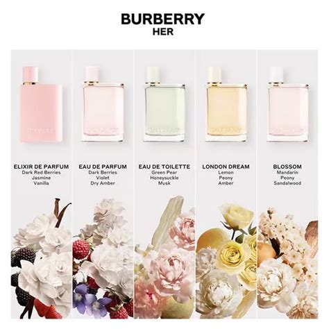 burberry perfume her spot